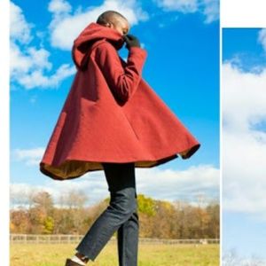 VAUTE Couture Angela Coat - Umber - M